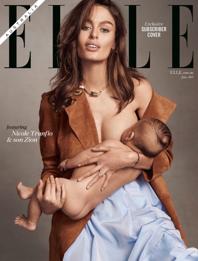 The subscriber cover of Elle Australia's June issue.