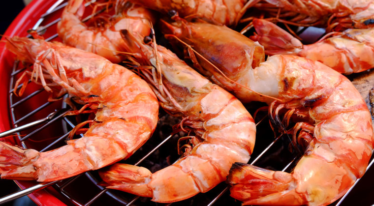 Grille Shell Fish How to grill shrimp, lobster and other shellfish