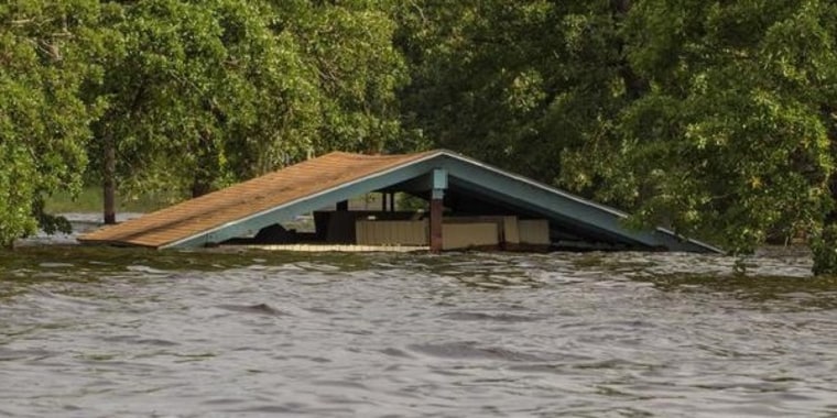 IMAGE: Submerged Texas park building