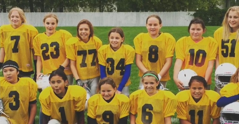 Utah Girls Football League Yellow Jackets