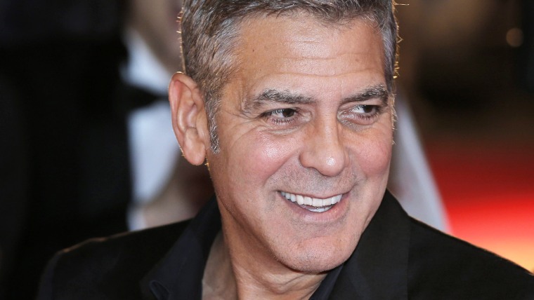 George Clooney at Tomorrowland premiere in Japan