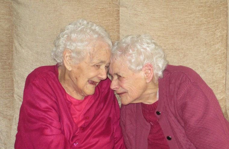 Twin sisters Florence Davies and Glenys Thomas recently passed away weeks apart.
