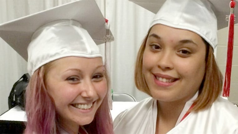 Amanda Berry &amp; Gina DeJesus  High School Graduation Ceremony