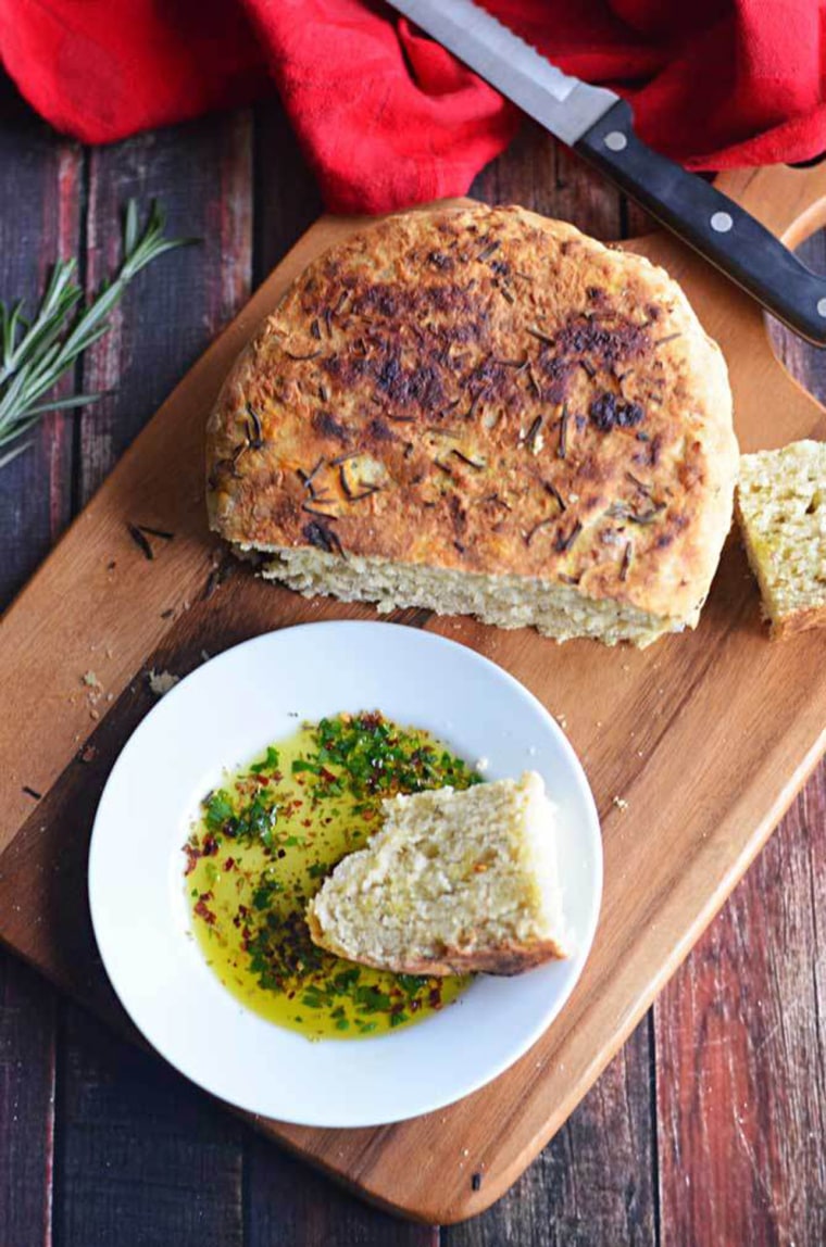 Rosemary slow-cooker bread