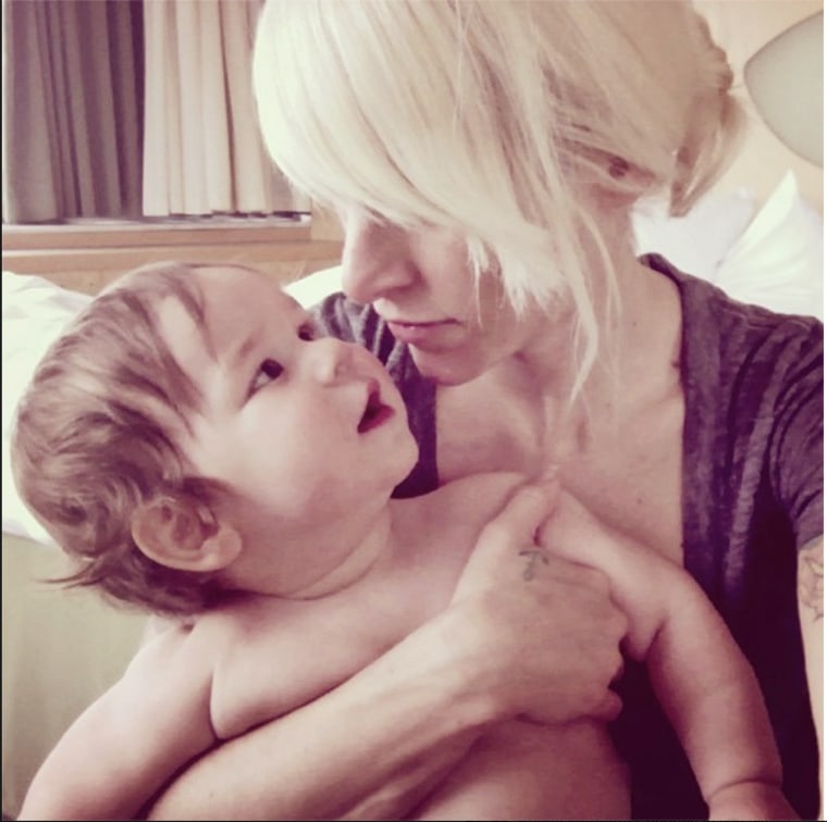 Sarah Blackwood with her 23-month-old son