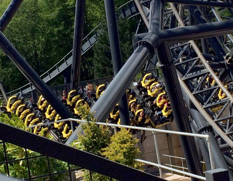 Image: The Smiler roller coaster at Alton Towers