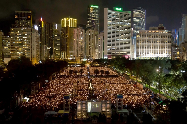 Image: Hong Kong Remembers Tiananmen Massacre