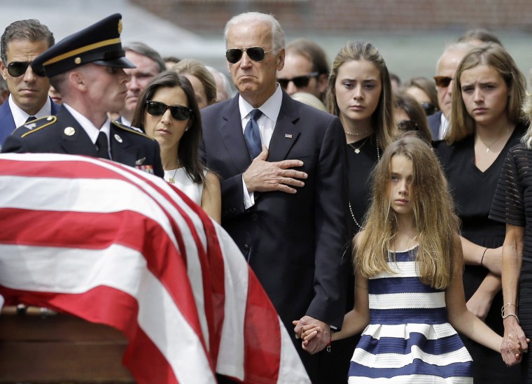 Image: Beau Biden, Joe Biden, Hallie Biden, Natalie Biden