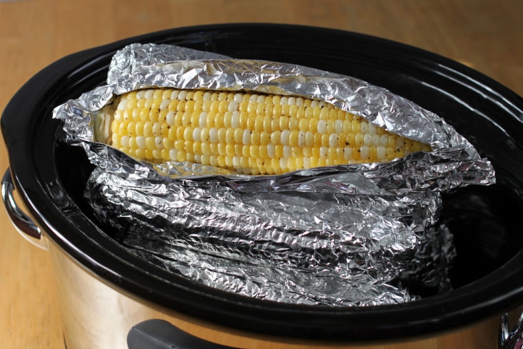 Slow-cooker corn on the cob