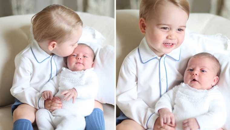 Prince George and Princess Charlotte