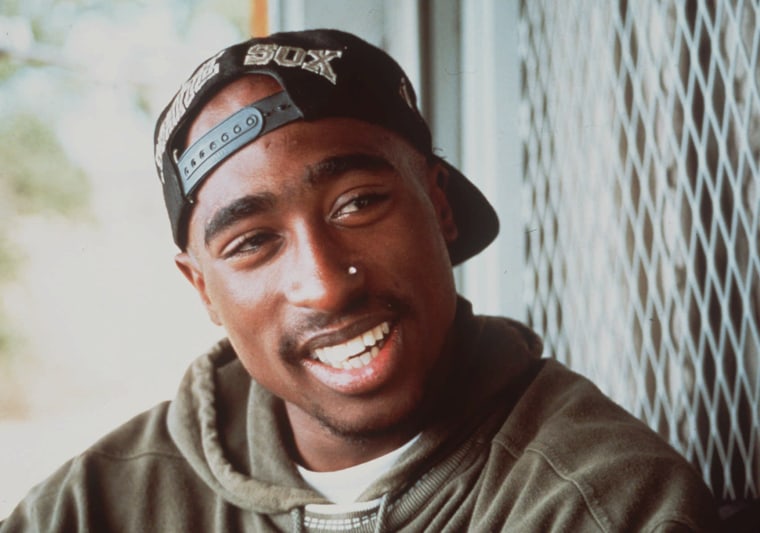 This is a 1993 file photo of Tupac Shakur.