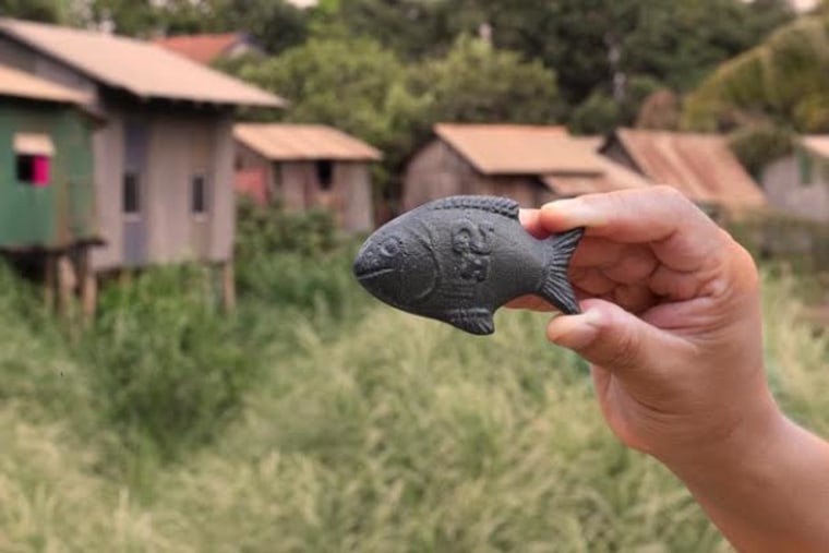 A Lucky Iron Fish ingot.