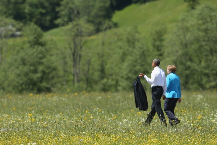 Image: G7 Leaders Meet For Summit At Schloss Elmau