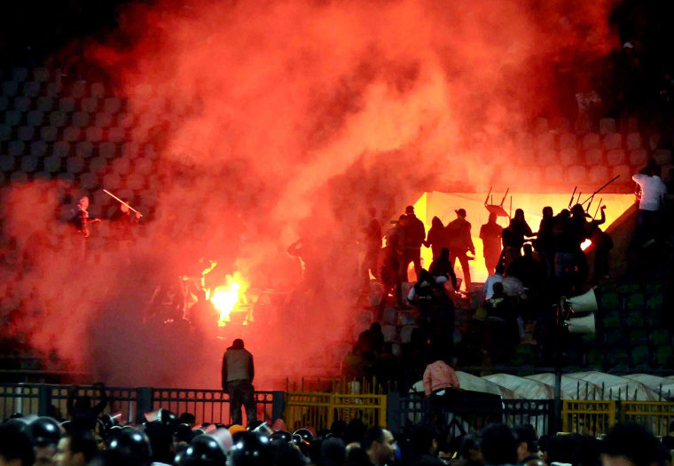 Image: Egypt court sentences 11 to death over 2012 soccer riots