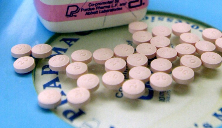 Image: OxyContin (oxycodone) tablets