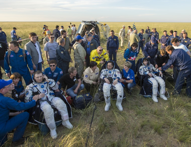 Image: Soyuz landing