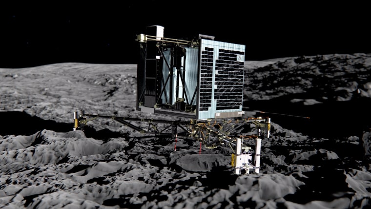 Image:  Rosettas lander Philae