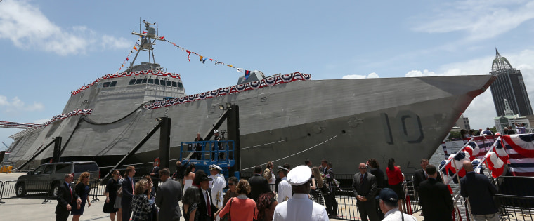 Image: LCS Gabrielle Giffords Christening