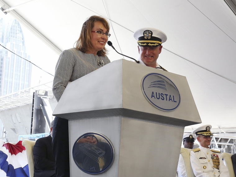 Image: LCS Gabrielle Giffords Christening