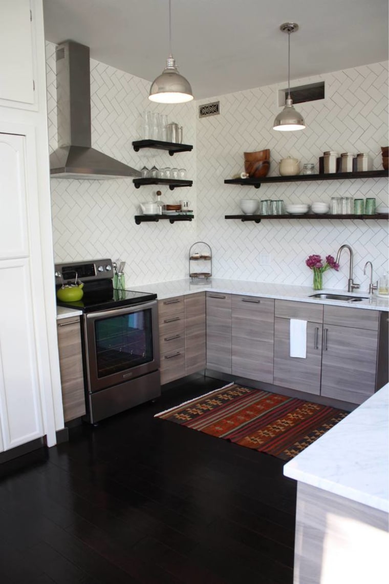 See what this bland kitchen looks like after a major makeover