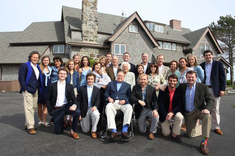 The Bush family, together to celebrate Barbara Bush's 90th birthday