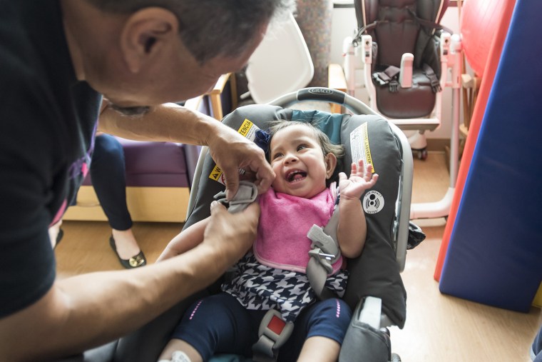 Formerly conjoined twin goes home after successful separation surgery