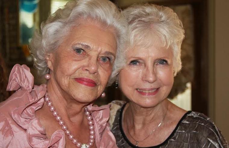 Muriel Clayton and her adopted daughter Mary Smith