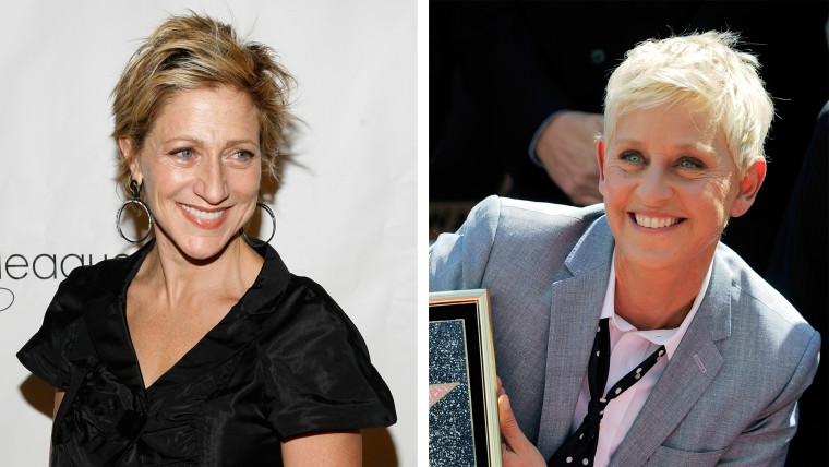 Famous Doppelgangers: Ellen DeGeneres and Edie Falco