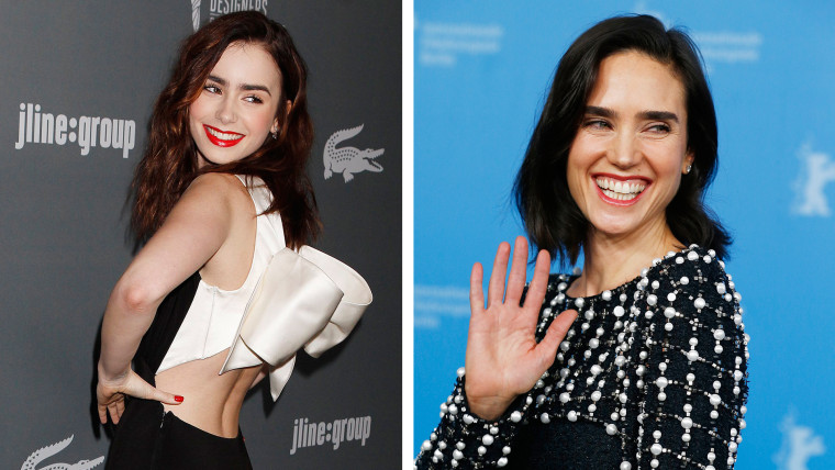 Famous Doppelgangers: Jennifer Connelly and Lily Collins