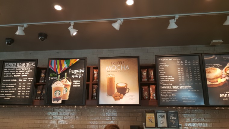 The Truffle Mocha is being tested out at some Starbucks locations.