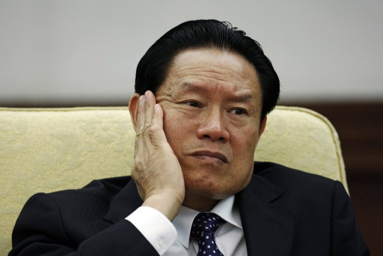 Image: File photo of China's former Public Security Minister Zhou