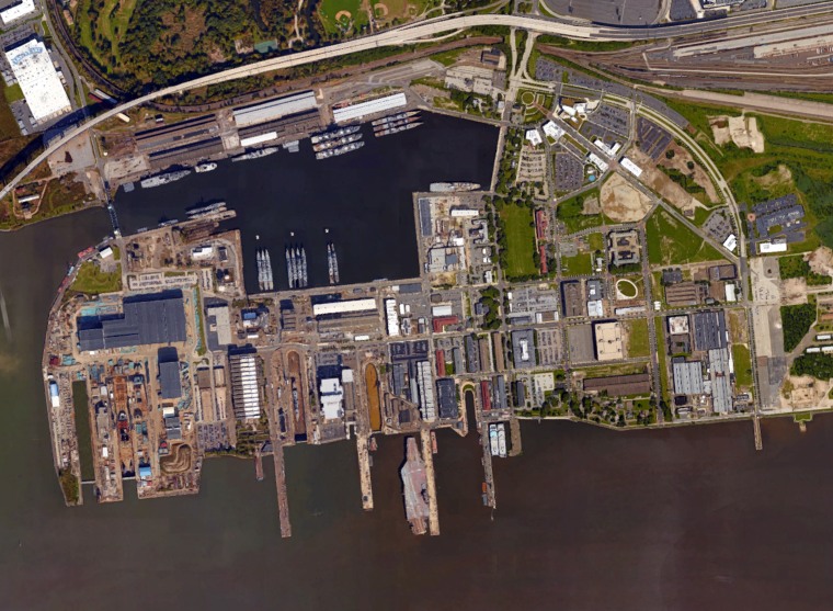 U.S. Navy Yard in Philadelphia.