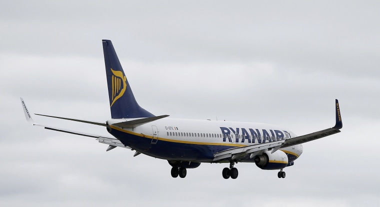 Image: File photo of a Ryanair jet