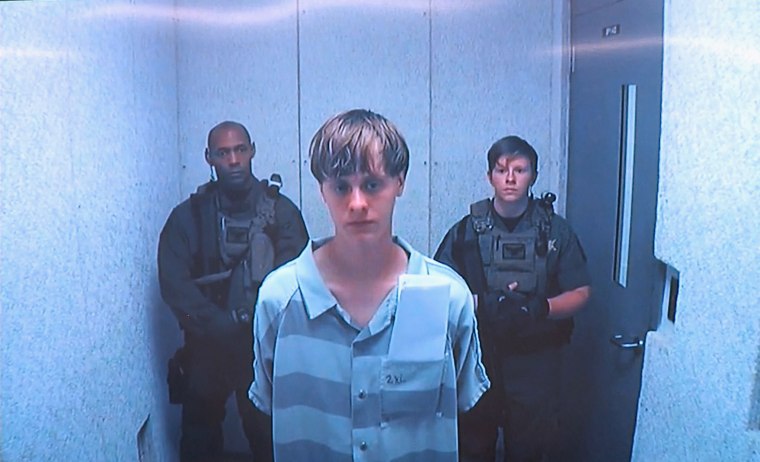 Image: Dylann Storm Roof makes initial court appearance.