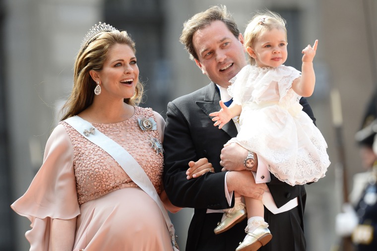 Sweden's Princess Madeleine gives birth to a son