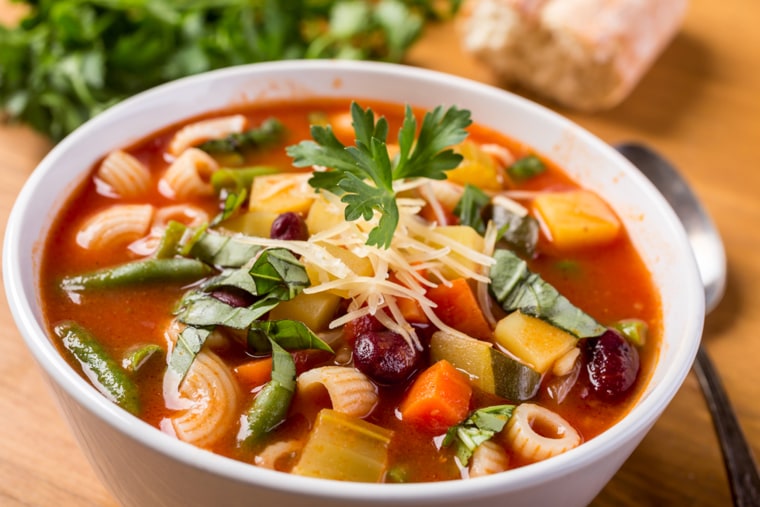 Minestrone soup - healthy, cleanse