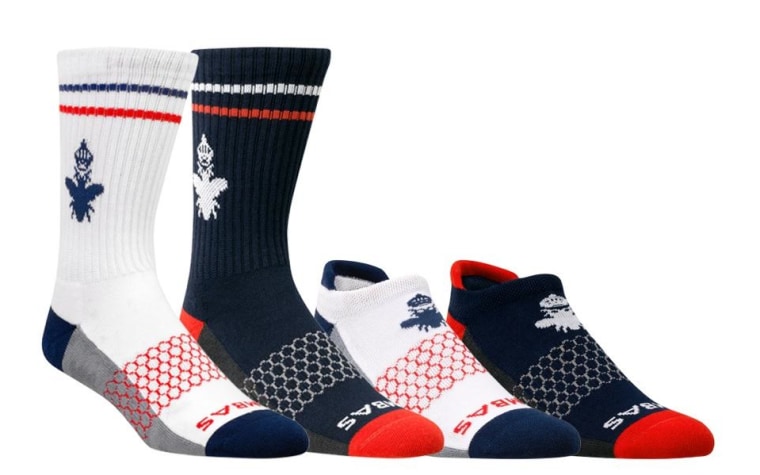 The new Bombas Americanos sock collection, which benefits homeless veterans.