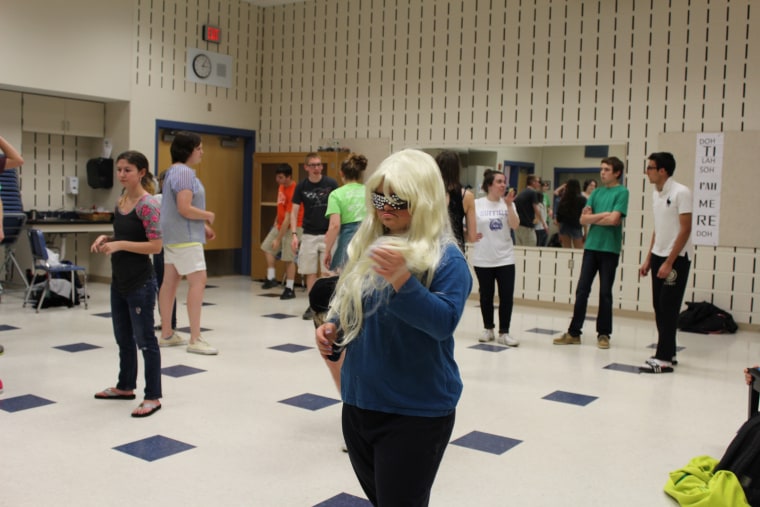 Katie Dorman has been known to transform from a student at Connecticut's Suffield High School into "Katy Gaga," whom Lady Gaga hailed on Twitter as "the best" for her "bravery."