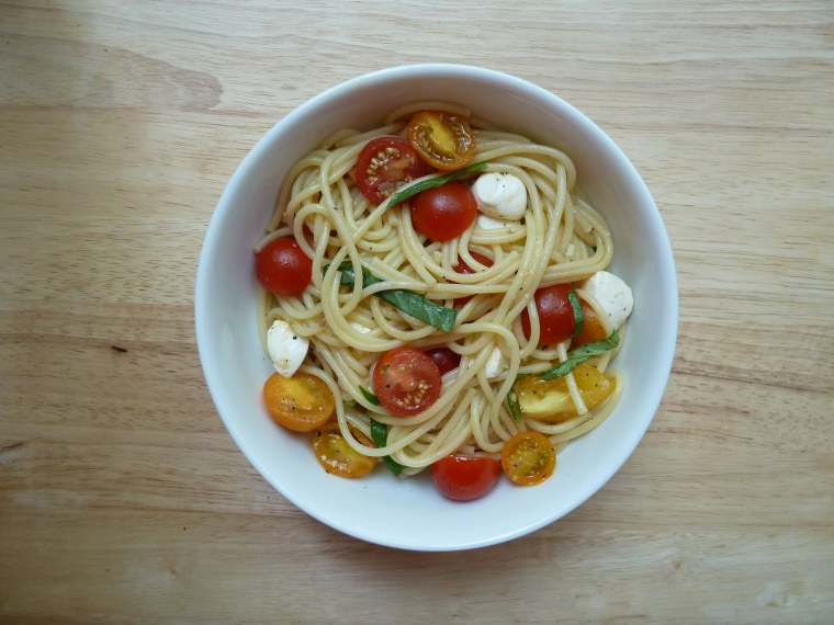 Fresh tomato pasta