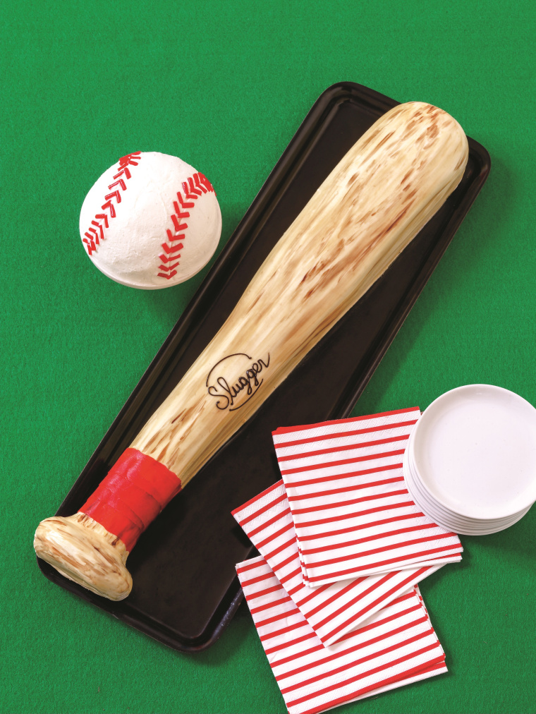 Baseball cake by Karen Tack