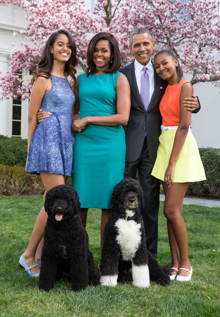 Obama family portrait