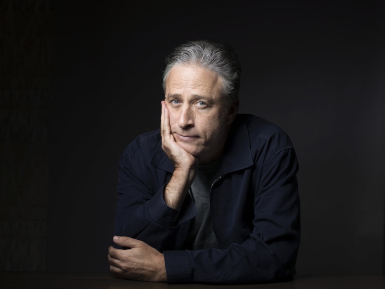 Image: Jon Stewart poses for a portrait