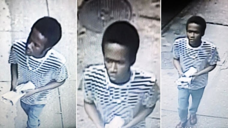 Police released surveillance images of a man suspected of targeting Asian women in random attacks across New York City.