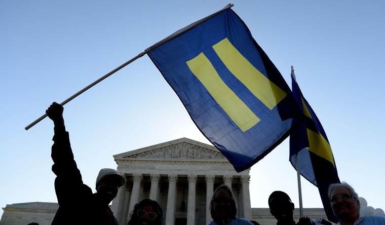 Image: Supreme Court Hears Arguments In Historic Marriage Equality Case