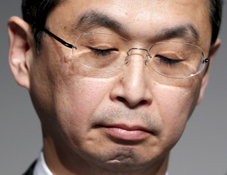 Image: Takata Corp Chief Executive Shigehisa Takada