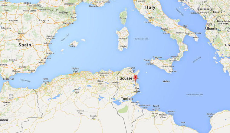 Image: Sousse map
