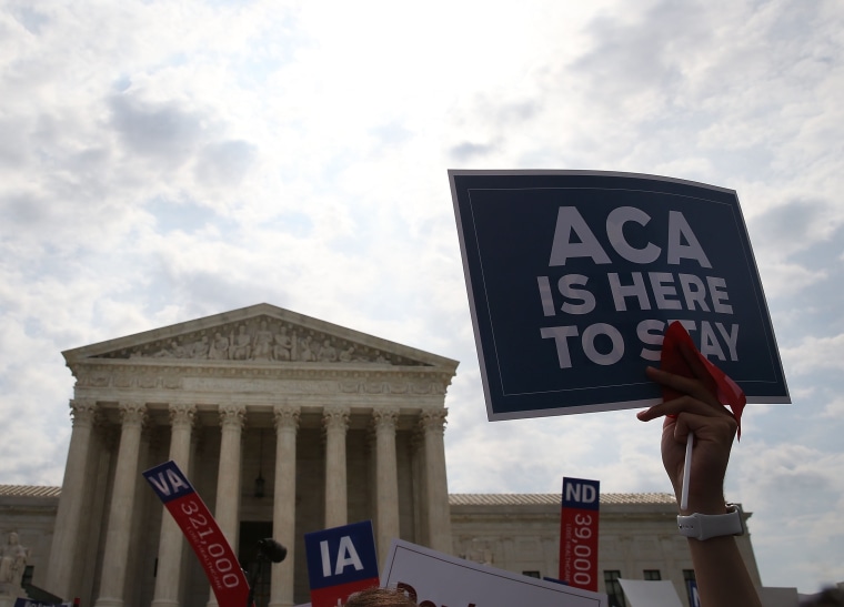 Image: Supreme Court To Issue Landmark Rulings On Obamacare, Same Sex Marriage