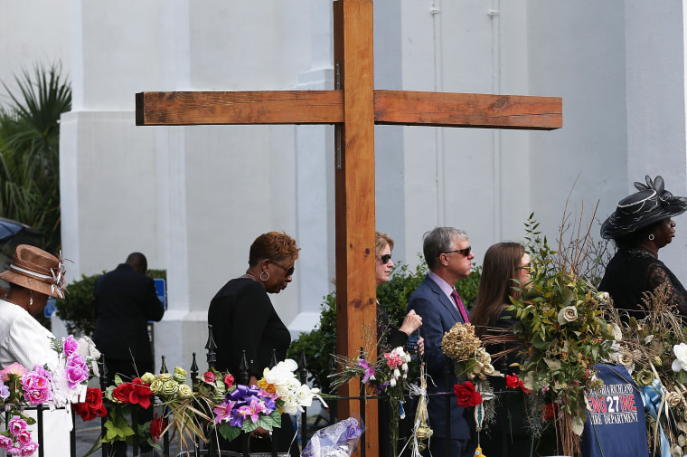 Image: Funeral Services Continue For Victims Of Charleston Church Shooting