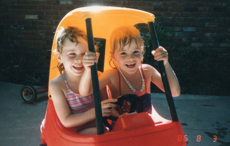 Jennna Bush Hager with sister Barbara