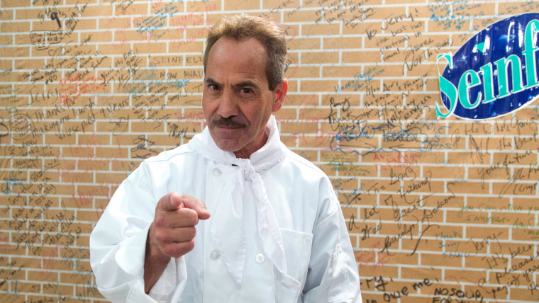 Larry Thomas, the Soup Nazi, at Seinfeld: The Apartment